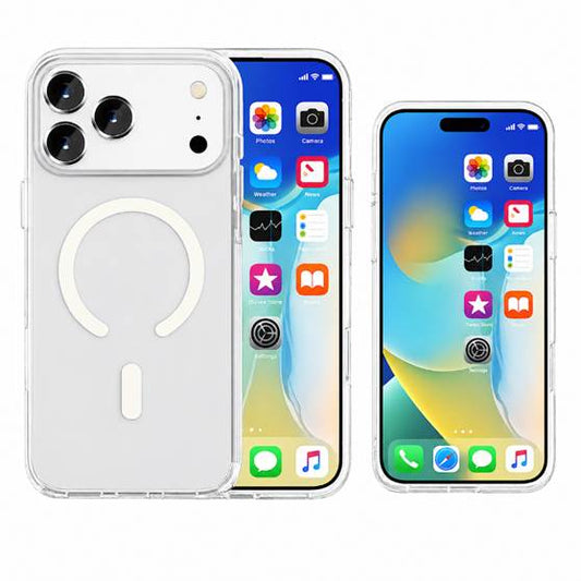 Crystal Clear MagSafe Case for Apple iPhone 17 Pro Max Transparent Phone Case