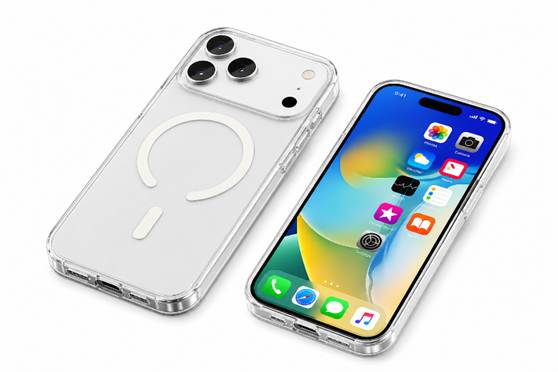 Slim Crystal Clear Mobile Cover Impact Resistant MagSafe Case for Apple iPhone 18 Pro