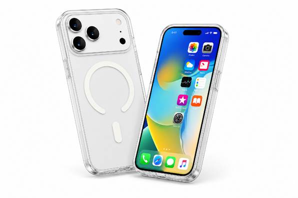 Premium Clear Protective Case Wireless Charging Compatible iPhone 18 Pro Max Cover