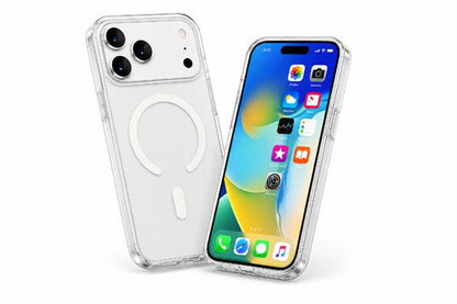 Premium Clear Protective Case Wireless Charging Compatible iPhone 18 Pro Max Cover
