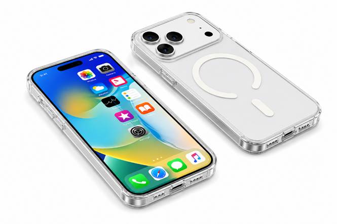 Transparent MagSafe Phone Case for Apple iPhone 18 Pro