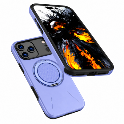 iPhone 17 Pro Max Protective Case, Light Purple MagSafe Cover, Shockproof Phone Case