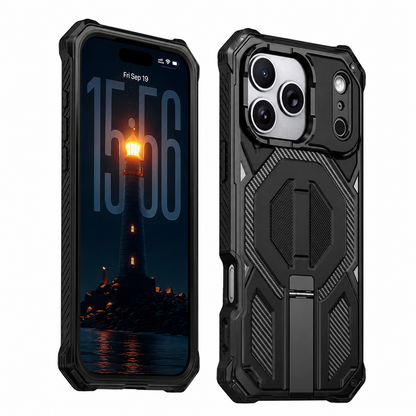 Impact Resistant Black Smartphone Case for Apple iPhone 17 Pro