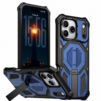 Premium Blue Smartphone Case, Impact Resistant MagSafe Mobile Cover