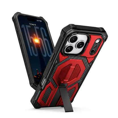 Impact Resistant Red Smartphone Case for Apple iPhone 17 Pro