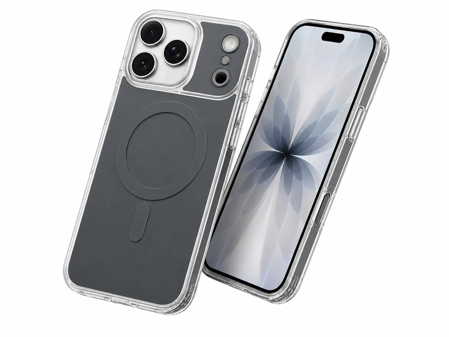 Grey Airloop MagSafe Case for Apple iPhone 17 Pro Max Shockproof Phone Cover