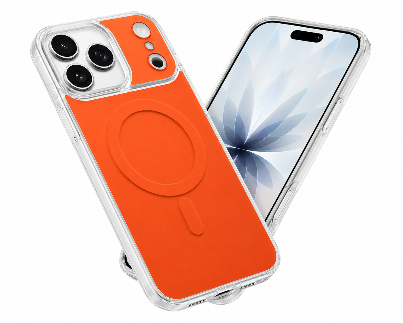 Premium Orange Protective Phone Cover with Drop Protection
