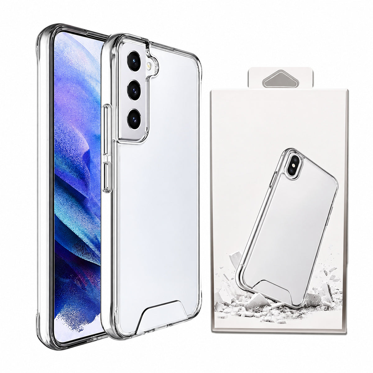 Space Case for Samsung Galaxy S24 - Clear