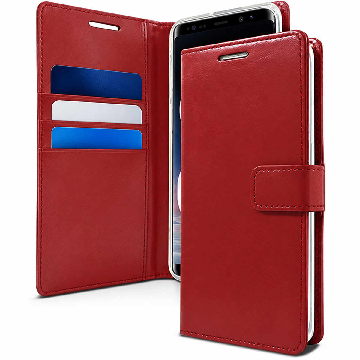 BlueMoon Diary (Goospery) for Samsung Galaxy S24 - Wine