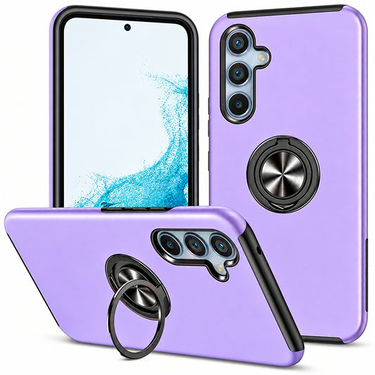 Swirl Invisible Ring Case Samsung Galaxy S26 Plus - Light Purple
