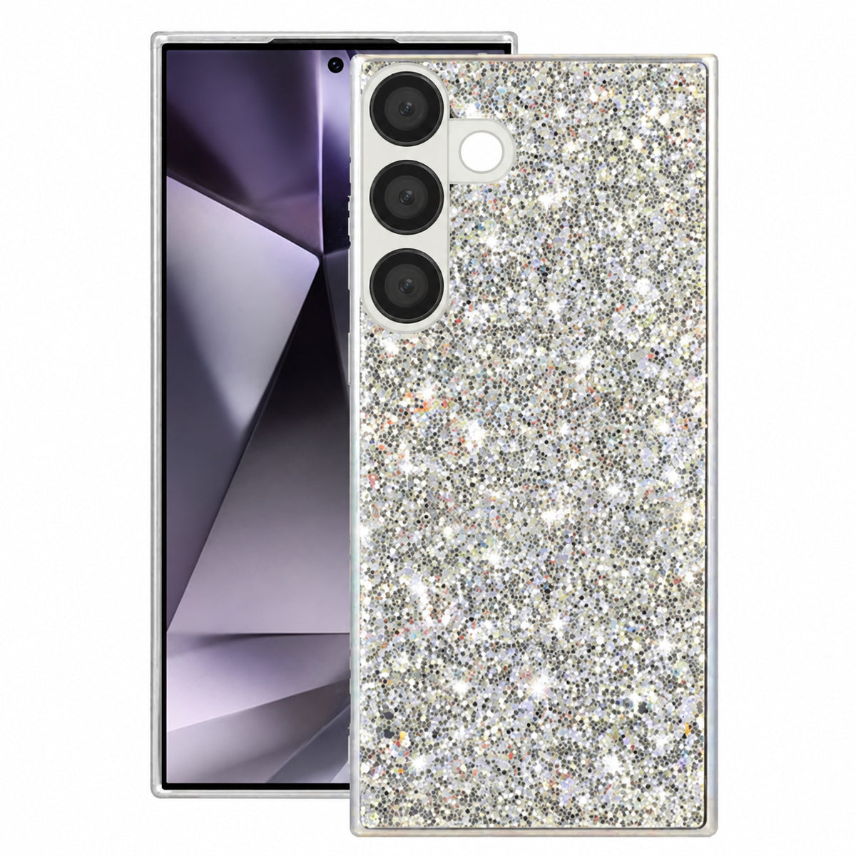 Luxury Rhinestone Case for Samsung Galaxy A16 - Silver