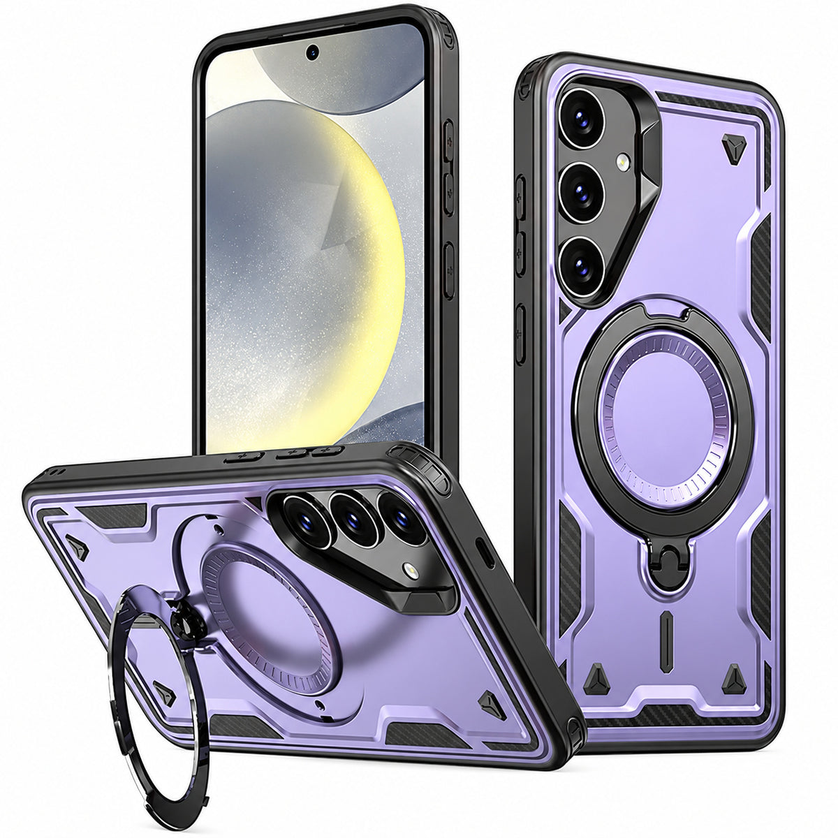 Sparta Magsafe Ring Case for Samsung Galaxy A56 - Purple