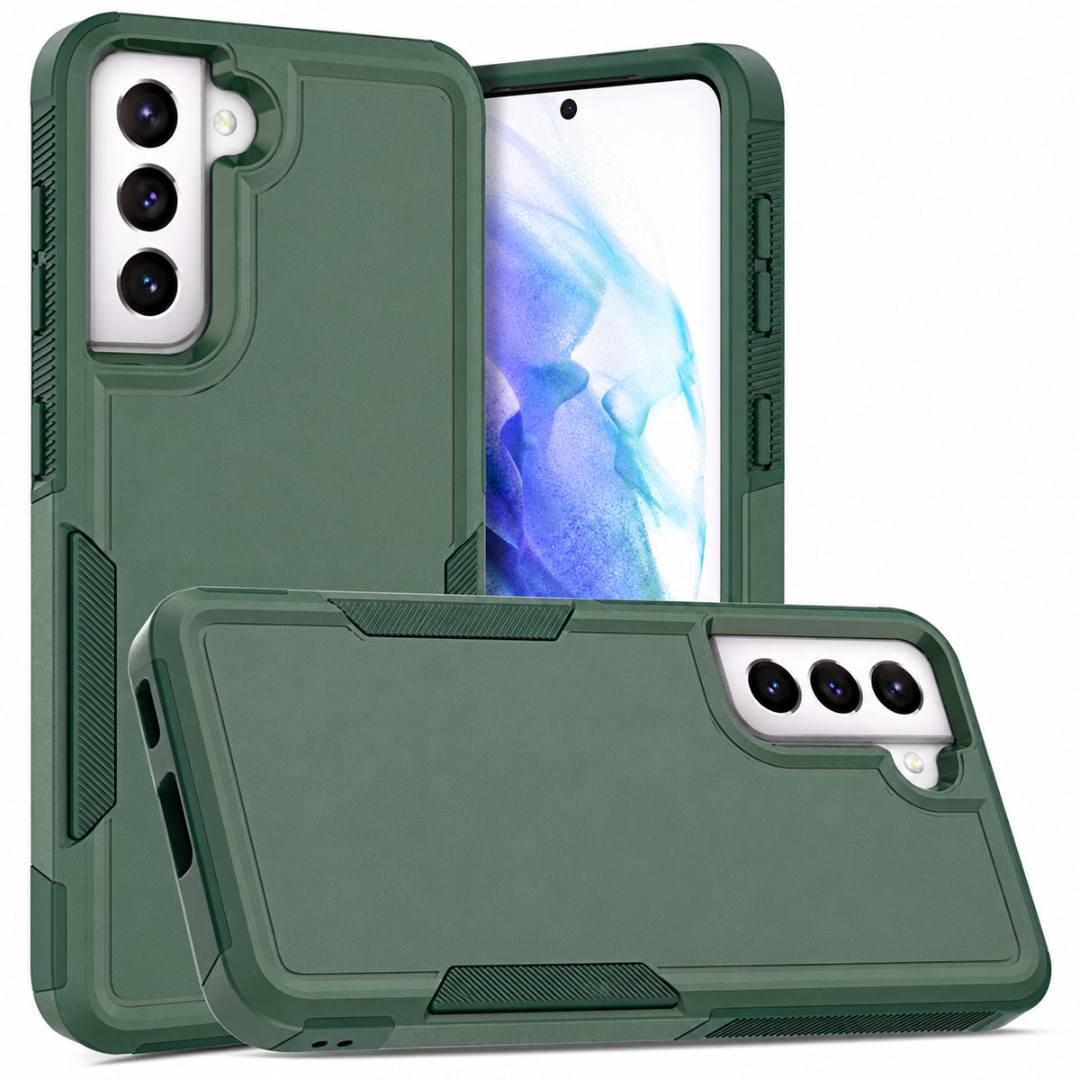 Comm Lite Case for Samsung Galaxy S21 - Midnight Green