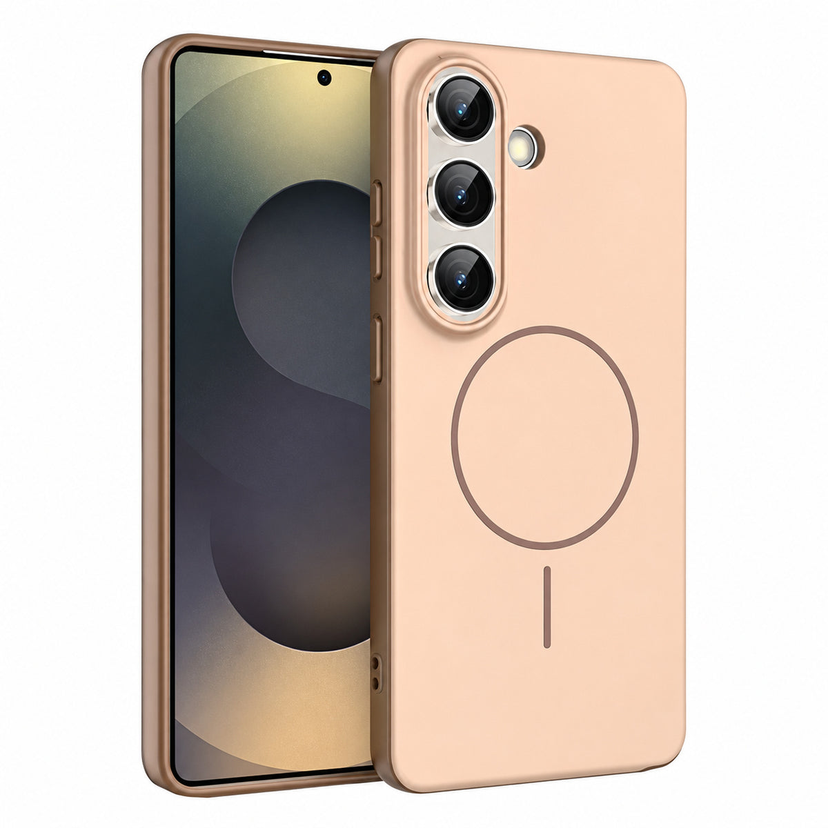 MagSafe Glam Case Samsung Galaxy A36 - Rose Gold