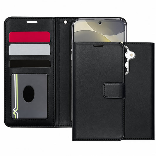 Photo ID Wallet for Samsung Galaxy S25 Plus - Black