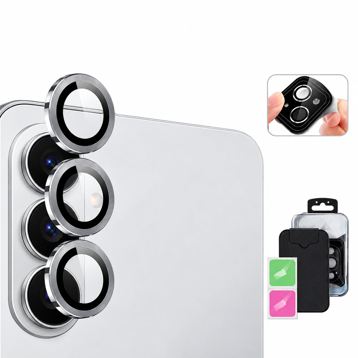 Camera Ring Protector Samsung Galaxy S26 Plus - Silver