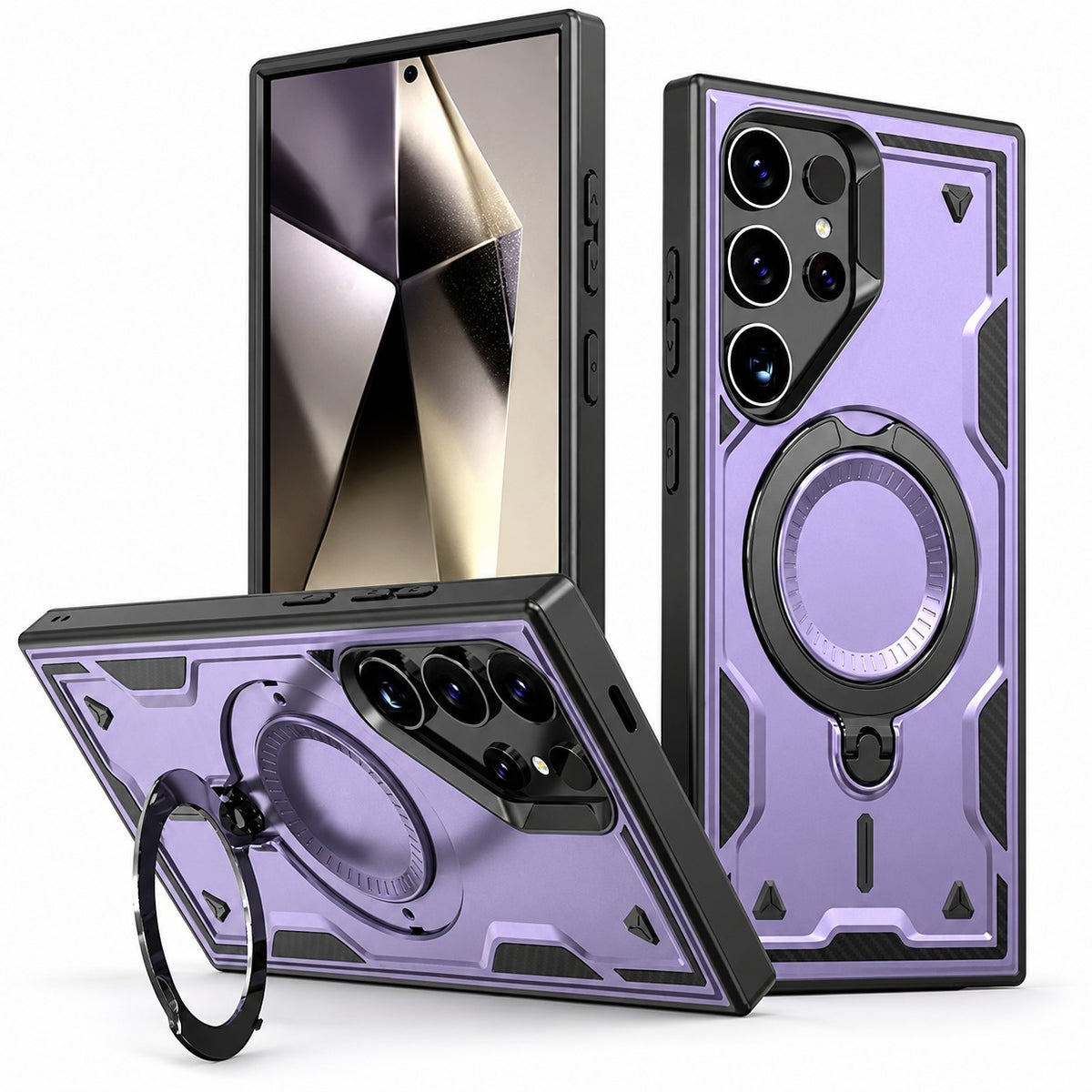 Sparta MagSafe Ring Case for Samsung Galaxy S24 Ultra - Purple