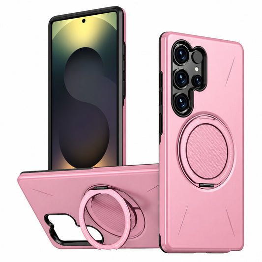 MagSafe Forge Ring Case Samsung Galaxy S25 Ultra - Pink