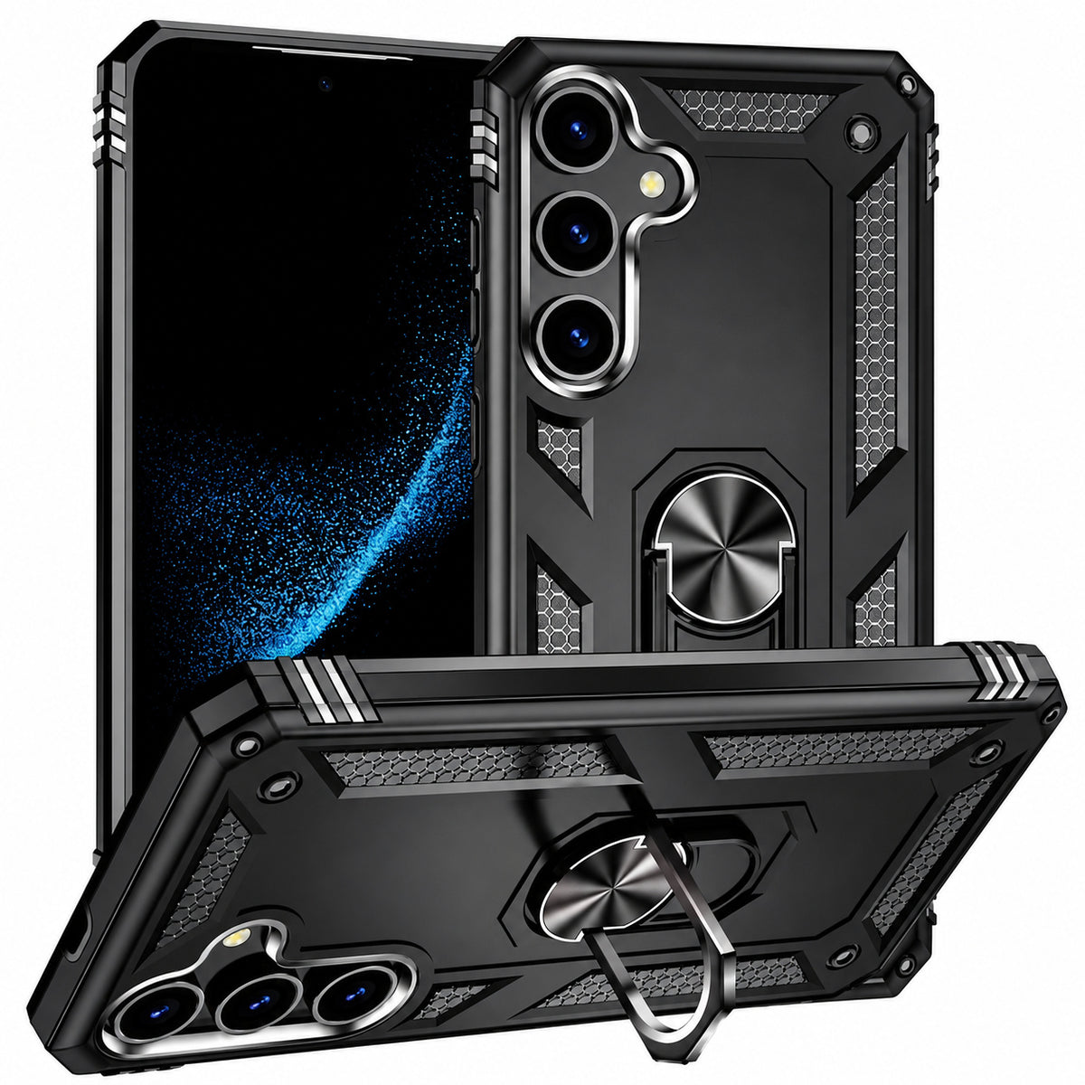 Anti-Drop Hybrid Case Samsung Galaxy S26 Plus - Black