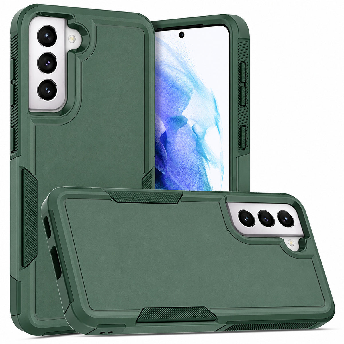 Comm Lite Case for Samsung Galaxy S25 FE - Midnight green