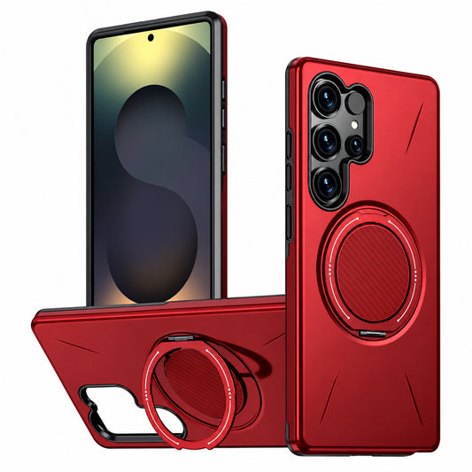 MagSafe Forge Ring Case Samsung Galaxy S25 Ultra - Red