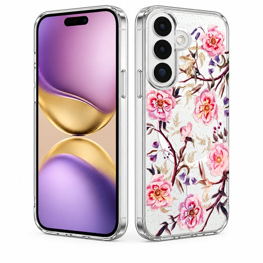 Rose Garden MagSafe Floral Fusion Case Samsung Galaxy S26 Plus