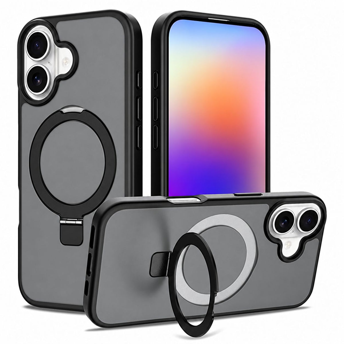 MagSafe Robust Stand Case Samsung Galaxy A06 - Black