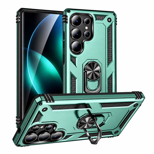 Anti-Drop Hybrid Case for Samsung Galaxy S26 Ultra - Midnight Green