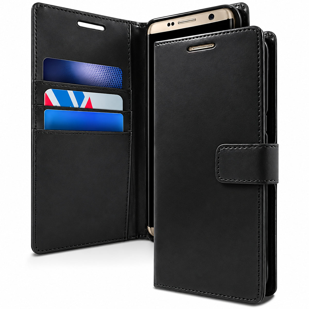 BlueMoon Diary (Goospery) for Samsung Galaxy S26 - Black