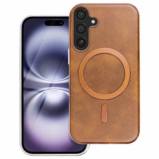 MagSafe Plush Case Samsung Galaxy A18 / A17 - Brown