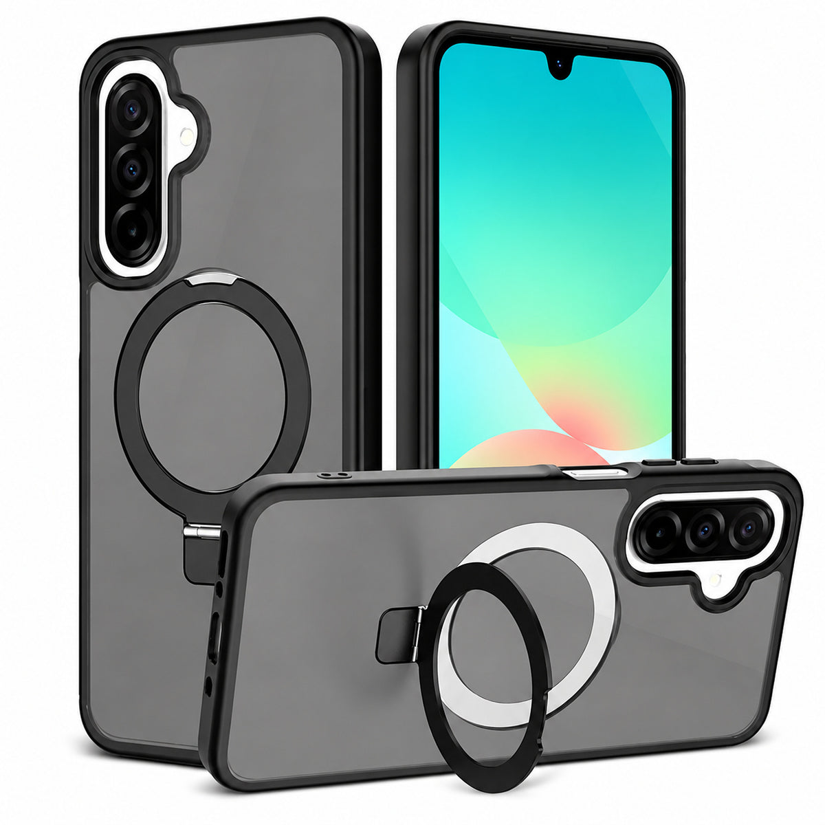MagSafe Robust Stand Case Samsung Galaxy A57 - Black