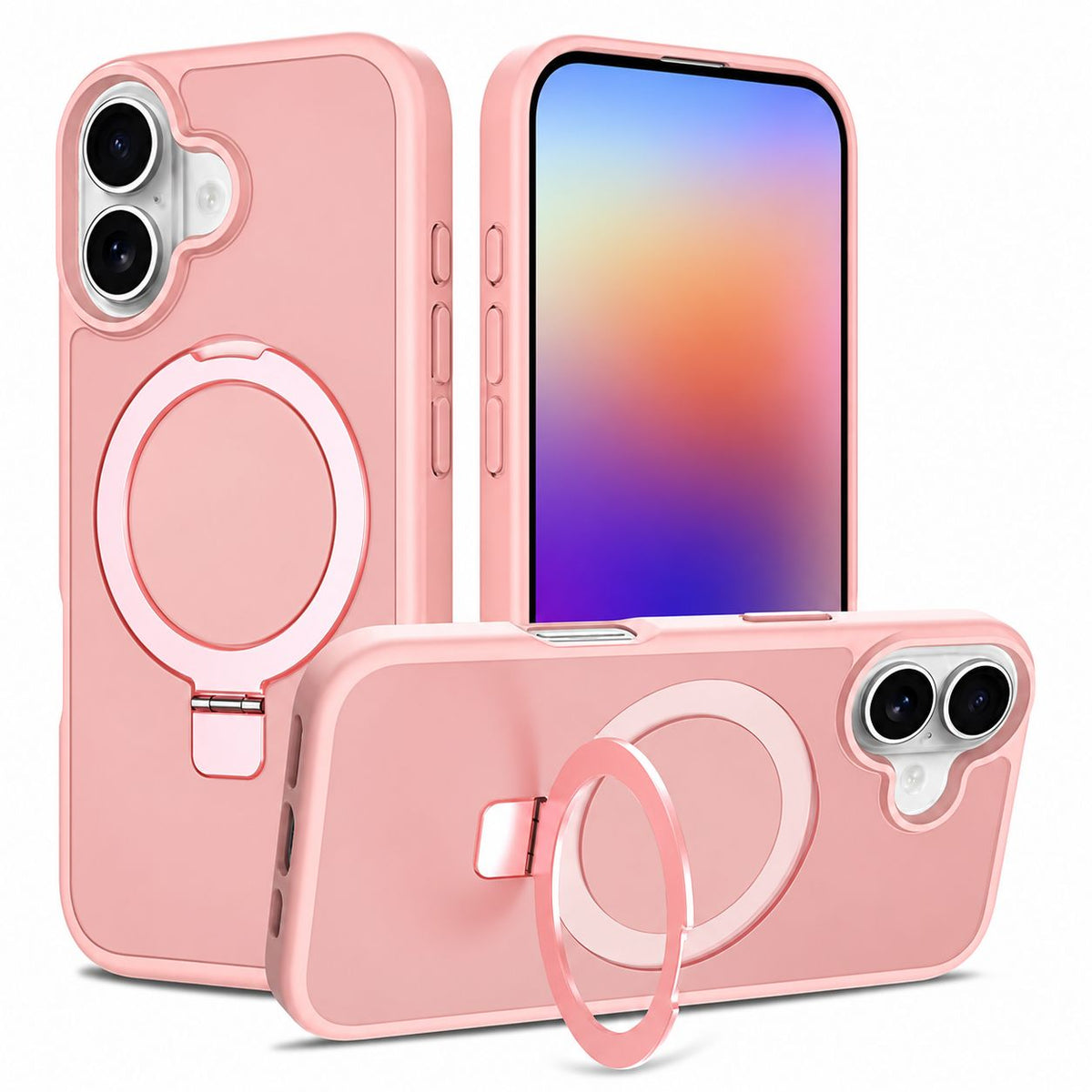 MagSafe Robust Stand Case Samsung Galaxy A06 - Pink