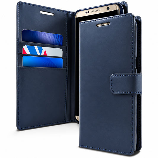 BlueMoon Diary (Goospery) for Samsung Galaxy S26 Ultra - Navy