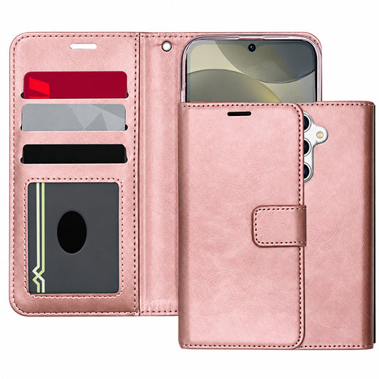 Photo ID Wallet Samsung Galaxy S26 Plus - Rose Gold