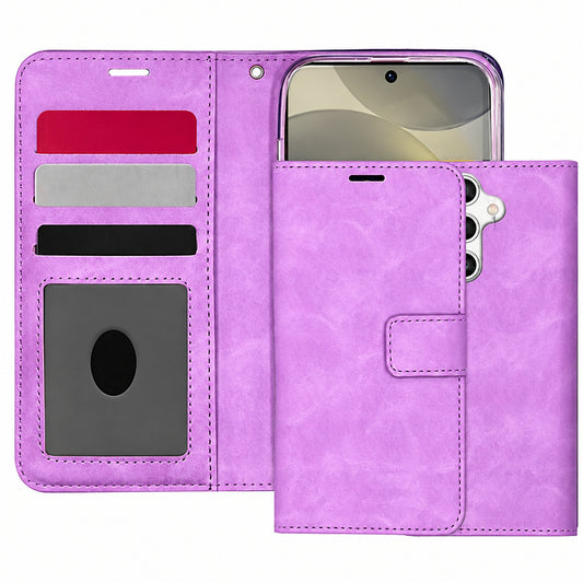 Photo ID Wallet Samsung Galaxy S26 Plus - Purple