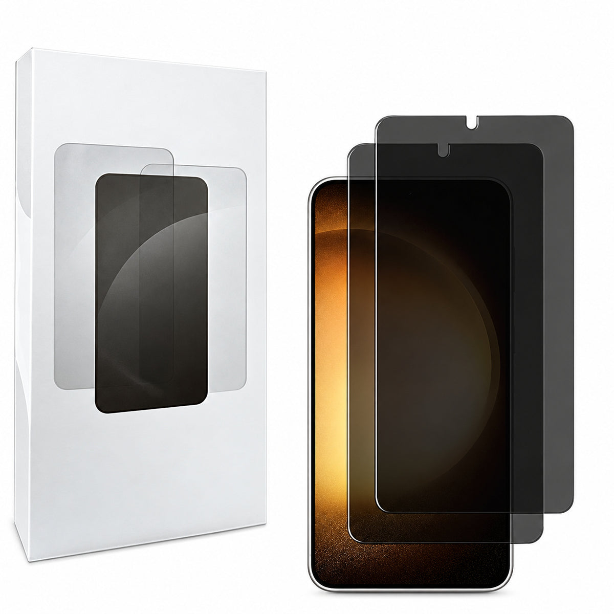Pack of 10 WTECH Privacy Tempered Glass for Samsung Galaxy S26 Ultra - Black