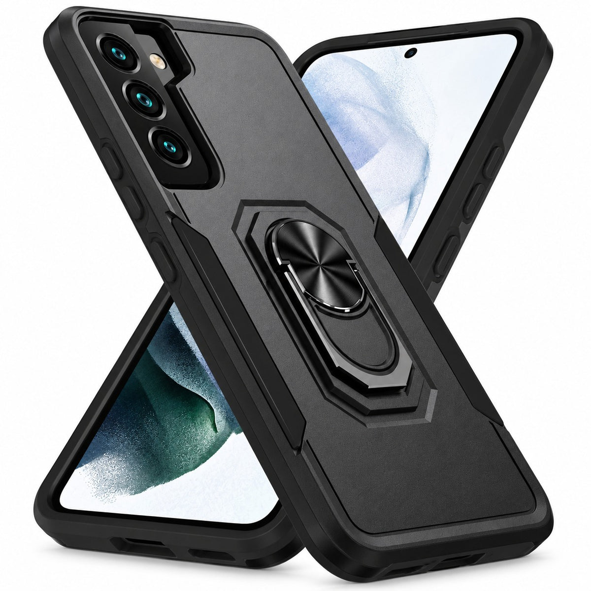 Comm Ring Case for Samsung Galaxy S22 Plus - Black