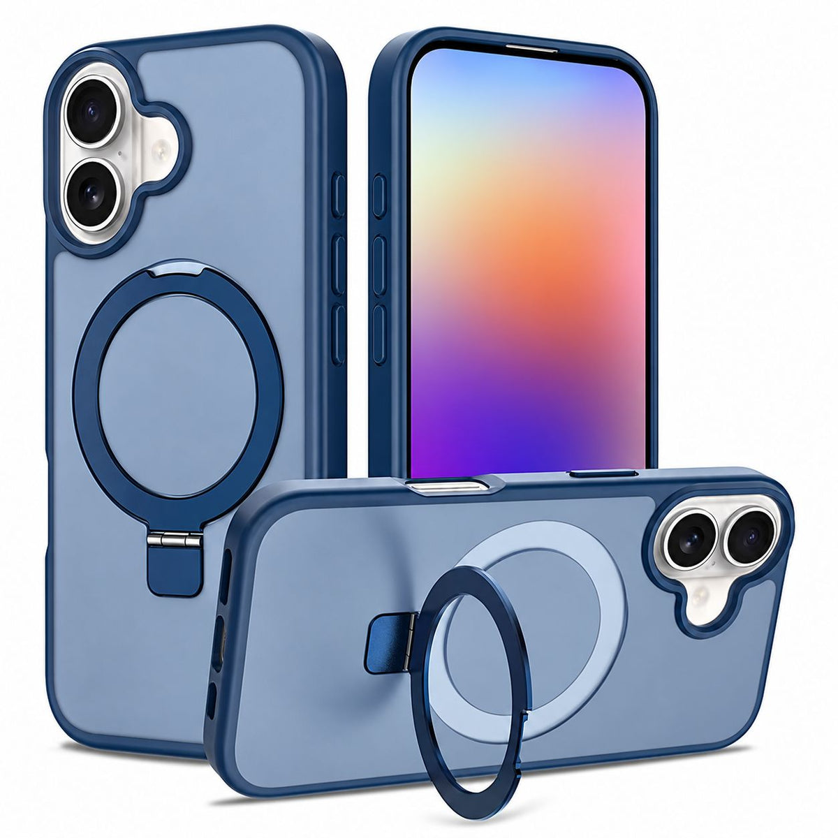 MagSafe Robust Stand Case Samsung Galaxy A06 - Navy