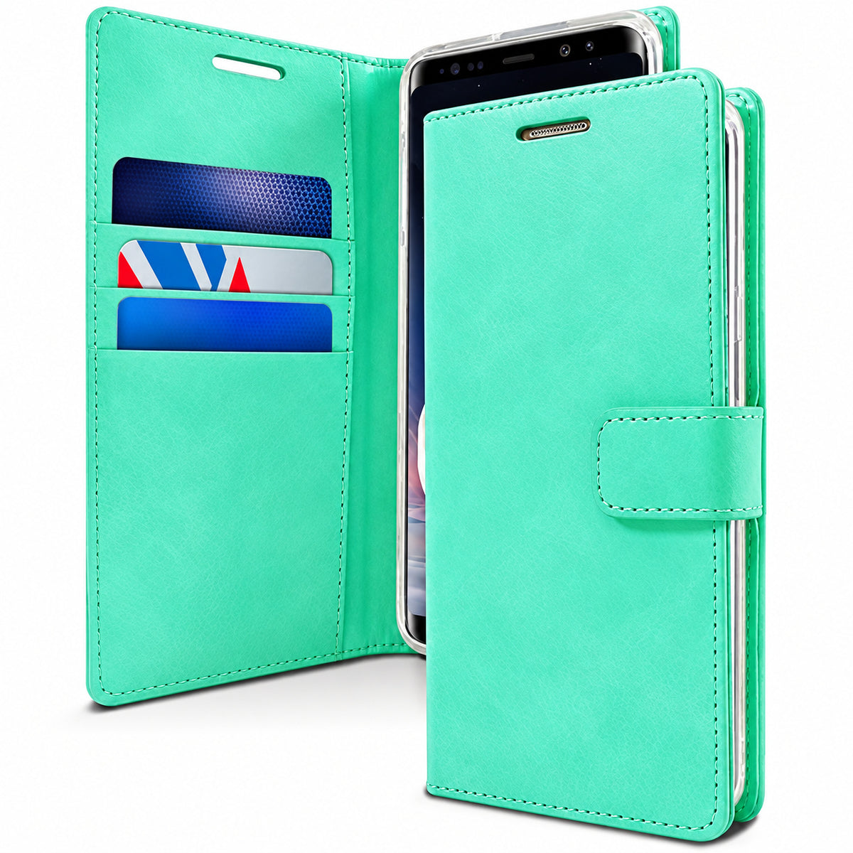BlueMoon Diary (Goospery) for Samsung Galaxy S25 FE - Teal