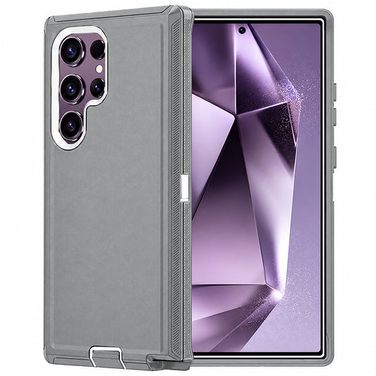 Triple Protection Case for Samsung Galaxy S26 Ultra - Grey