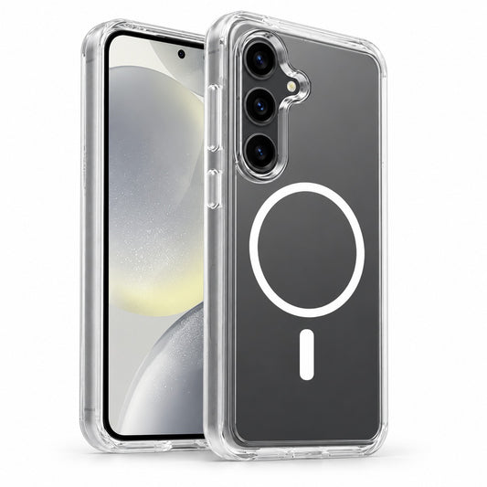 Premium MagSafe Symm Case for Samsung Galaxy S24 FE - Clear