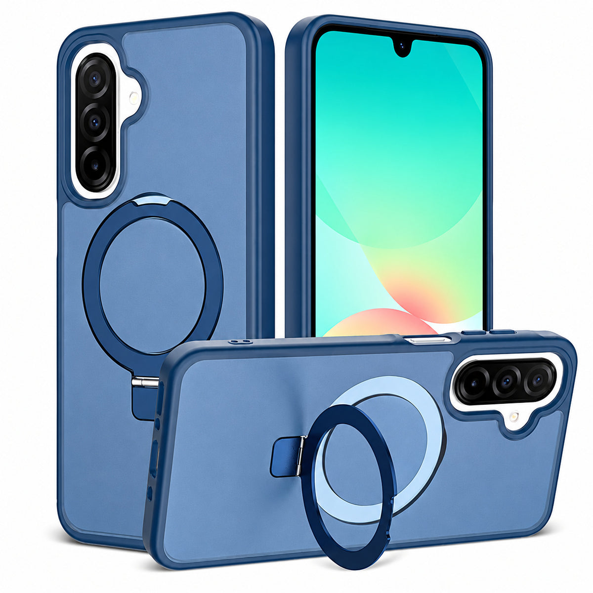 MagSafe Robust Stand Case Samsung Galaxy A57 - Navy