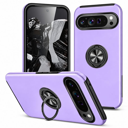 Swirl Invisible Ring Case for Google Pixel 11 Pro XL - Light Purple