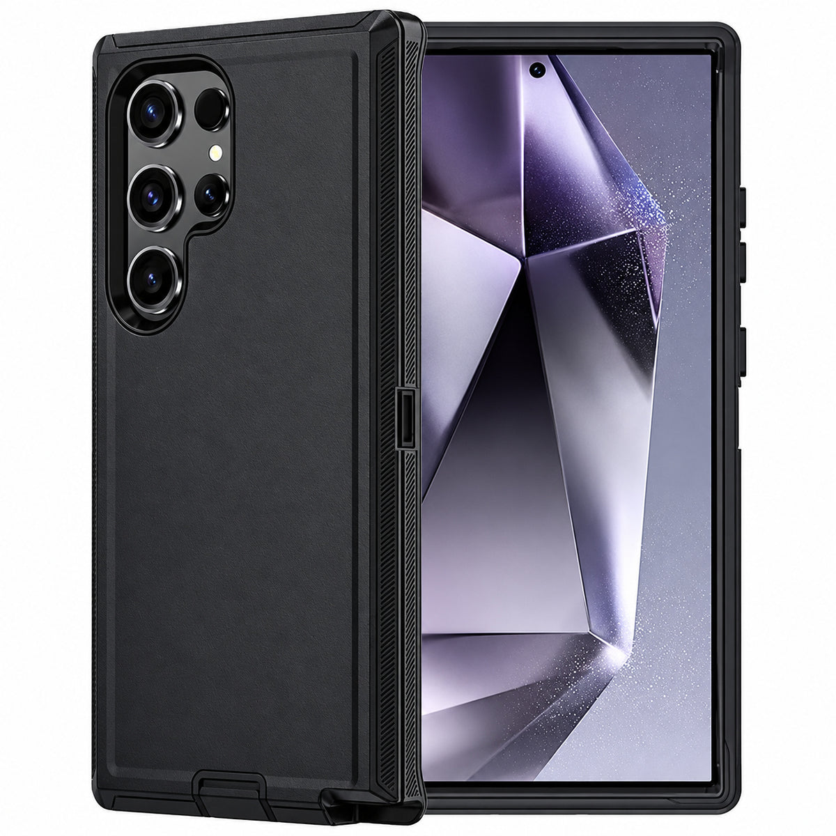 Triple Protection Case for Samsung Galaxy S26 Ultra - Black