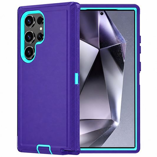 Triple Protection Case for Samsung Galaxy S26 Ultra - Purple