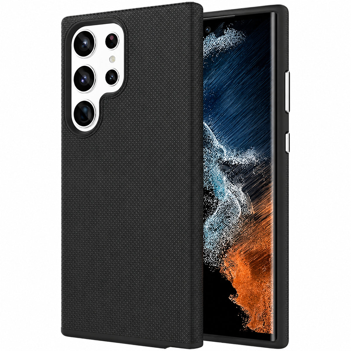 Dotted Comm Case for Samsung Galaxy S26 Ultra - Black