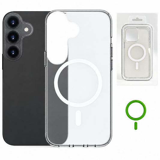 MagSafe Polar Frost Case Samsung Galaxy S26 Plus - White