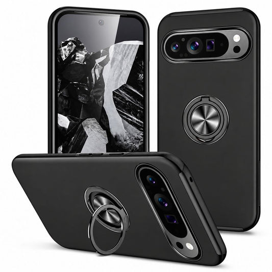 Swirl Invisible Ring Case for Google Pixel 11 Pro XL - Black
