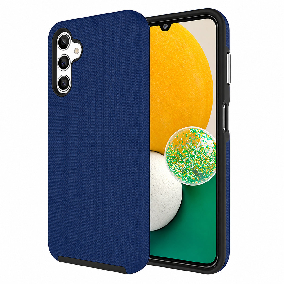 Dotted Comm Case for Samsung Galaxy S26 - Navy