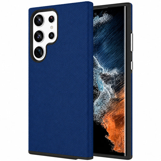Dotted Comm Case for Samsung Galaxy S26 Ultra - Navy
